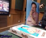 مراسم خوش حالی تولد «حسین عرفانی» در جمع قدیمی‌های دوبله